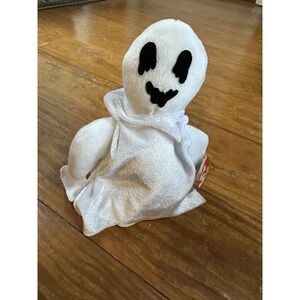 TY Halloween Plush "Sheets" Bean Bag Toy Doll Lovey Clean EUC 10-31-1999 Ghost